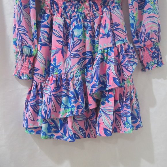 Lilly Pulitzer 00 Christina Stretch Dress Lil Jelly - Picture 4 of 6